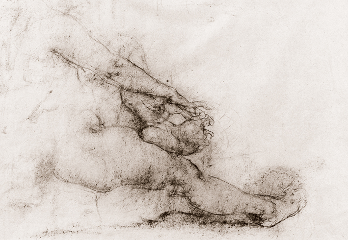  Nicolai Ivanovich Fechin —— 坐着的裸女 (7)